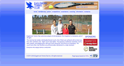 Desktop Screenshot of eaglemonttennis.org.au
